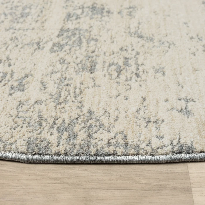 Rugs Town Ivory MONAC 6ft. Round Rug