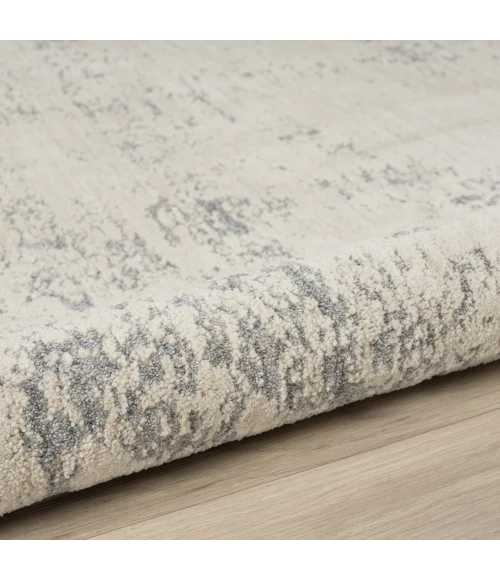 LR Home Monaco Ivory MONAC 6ft. Round Rug