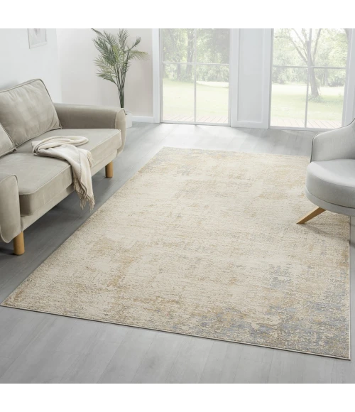 LR Home Monaco Beige Elisha 4ft. x 6ft.6in. Rect. Rug