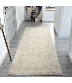 LR Home Monaco Ivory MONAC 2ft.7in. x 7ft.10in. Runner Rug