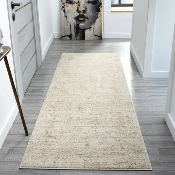 Rugs Town Ivory MONAC 2ft.7in. x 7ft.10in. Runner Rug