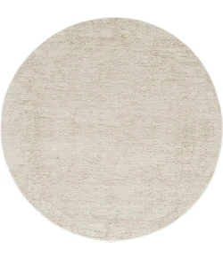 LR Home Monaco Ivory MONAC 6ft. Round Rug