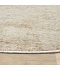 LR Home Monaco Ivory MONAC 6ft. Round Rug