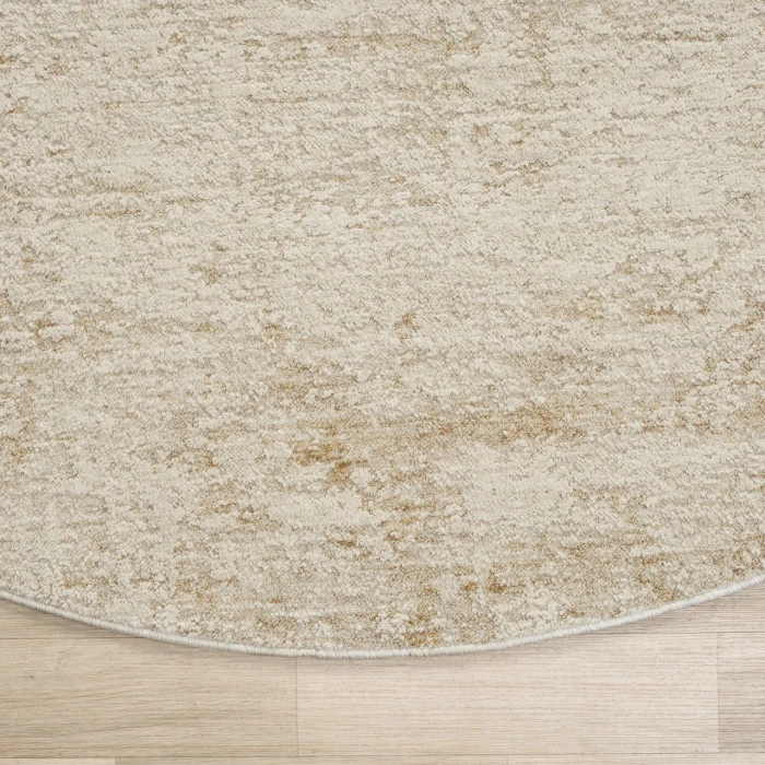 Rugs Town Ivory MONAC 6ft. Round Rug