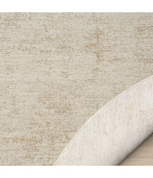 LR Home Monaco Ivory MONAC 6ft. Round Rug