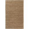 LR Home Natural Fiber Brown NATUR 4ft. x 6ft. Rectangle Rug