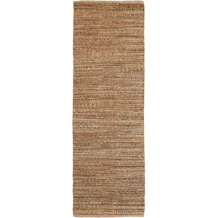 LR Home Natural Fiber Natural jute 03302 2 ft. 6 in. X 7 ft. 9 in. Rect. Rug