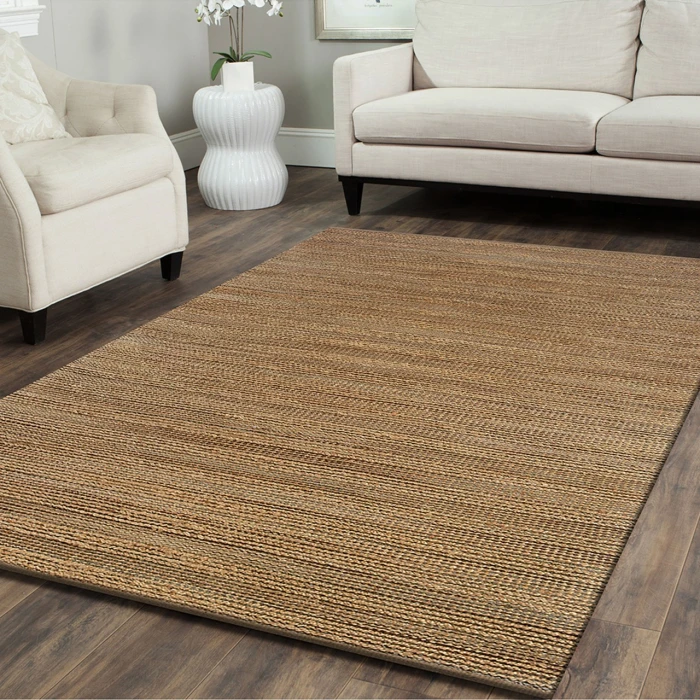Rugs Town Fiber Brown NATUR 4ft. x 6ft. Rectangle Rug
