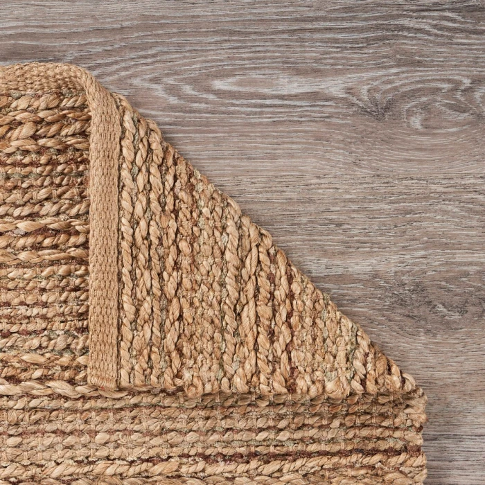 LR Home Natural Fiber Natural jute 03302 2 ft. 6 in. X 7 ft. 9 in. Rect. Rug