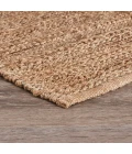 LR Home Natural Fiber Natural jute 03302 2 ft. 6 in. X 7 ft. 9 in. Rect. Rug