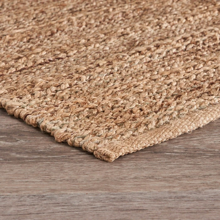 LR Home Natural Fiber Natural jute 03302 2 ft. 6 in. X 7 ft. 9 in. Rect. Rug