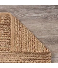 LR Home Natural Fiber Natural Jute 03302 10 ft. X 14 ft. Square Rug