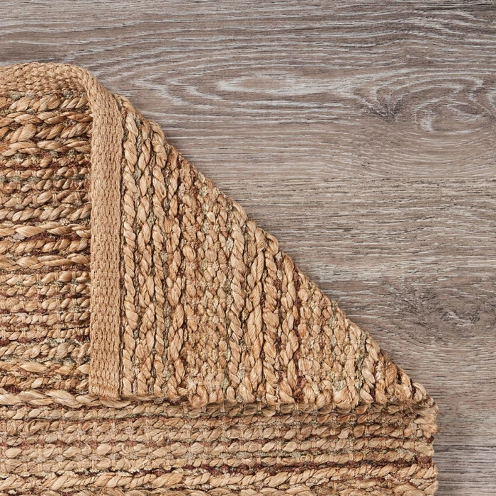 Rugs Town Fiber Natural Jute 3302 10 ft. X 14 ft. Square Rug