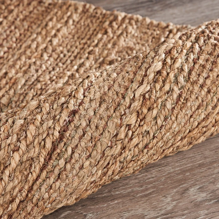 Rugs Town Fiber Natural Jute 3302 10 ft. X 14 ft. Square Rug