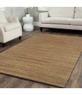 LR Home Natural Fiber Natural Jute 03302 10 ft. X 14 ft. Square Rug