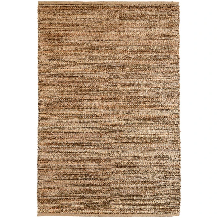 Rugs Town Fiber Natural Jute 3302 10 ft. X 14 ft. Square Rug