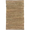 LR Home Natural Fiber Brown NATUR 2ft. x 3ft. Rectangle Rug