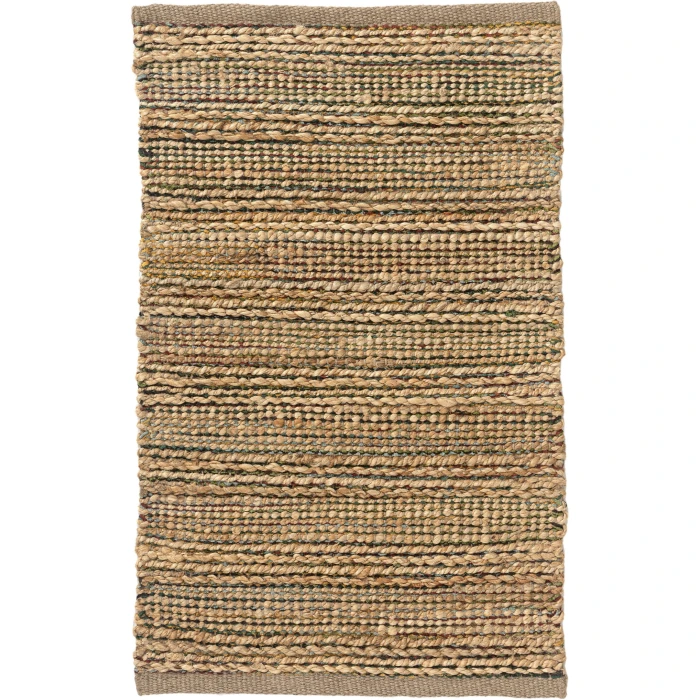 LR Home Natural Fiber Brown NATUR 2ft. x 3ft. Rectangle Rug
