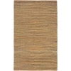 LR Home Natural Fiber Tan/Red-Brown/Blue/Yellow/Green 03302 10 ft. X 14 ft. Rect. Rug