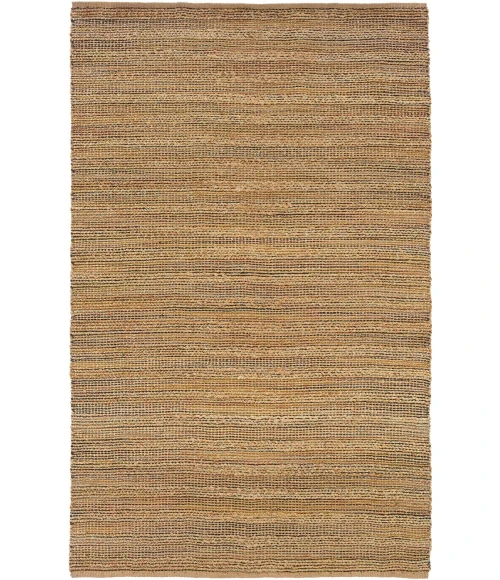 LR Home Natural Fiber Tan/Red-Brown/Blue/Yellow/Green 03302 10 ft. X 14 ft. Rect. Rug