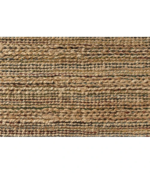 LR Home Natural Fiber Brown NATUR 2ft. x 3ft. Rectangle Rug