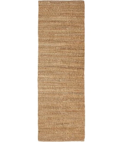 LR Home Natural Fiber Tan/Gold/Brown 03302 2 ft. 6 in. X 7 ft. 9 in. Rect. Rug
