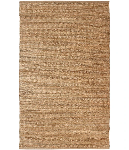 LR Home Natural Fiber Tan/Gold/Brown 03302 9 ft. X 12 ft. Rect. Rug