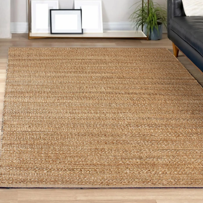 Rugs Town Fiber Tan/Gold/Brown 3302 5 ft. X 7 ft. 9 in. Rect. Rug