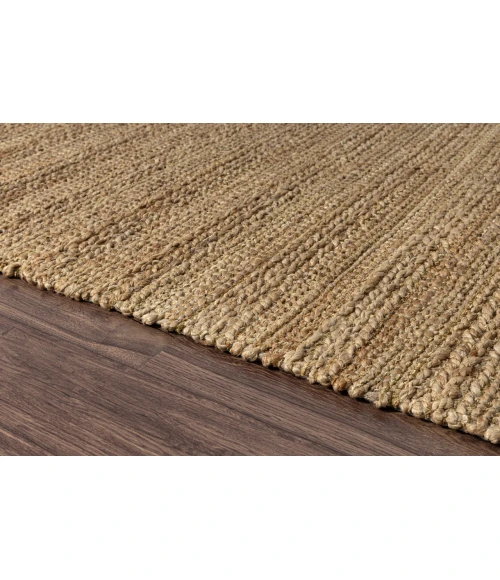 LR Home Natural Fiber Brown NATUR 2ft. x 3ft. Rectangle Rug