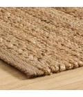 LR Home Natural Fiber Brown NATUR 2ft. x 3ft. Rectangle Rug