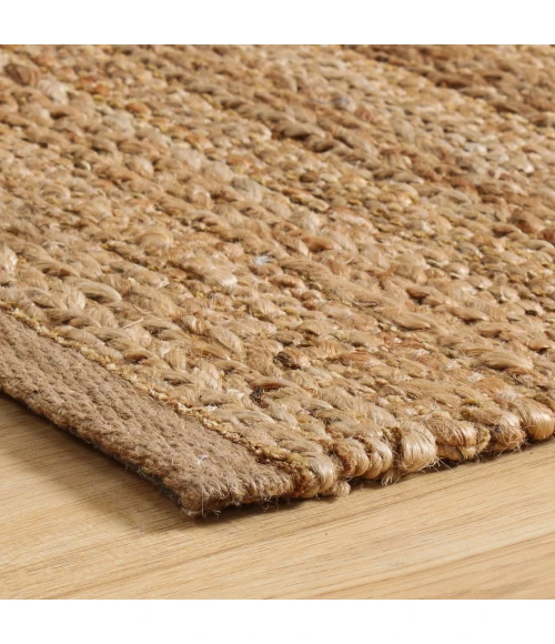 LR Home Natural Fiber Brown NATUR 2ft. x 3ft. Rectangle Rug