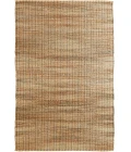 LR Home Natural Fiber Natural Jute/Rust 03305 7 ft. 9 in. X 9 ft. 9 in. Rect. Rug