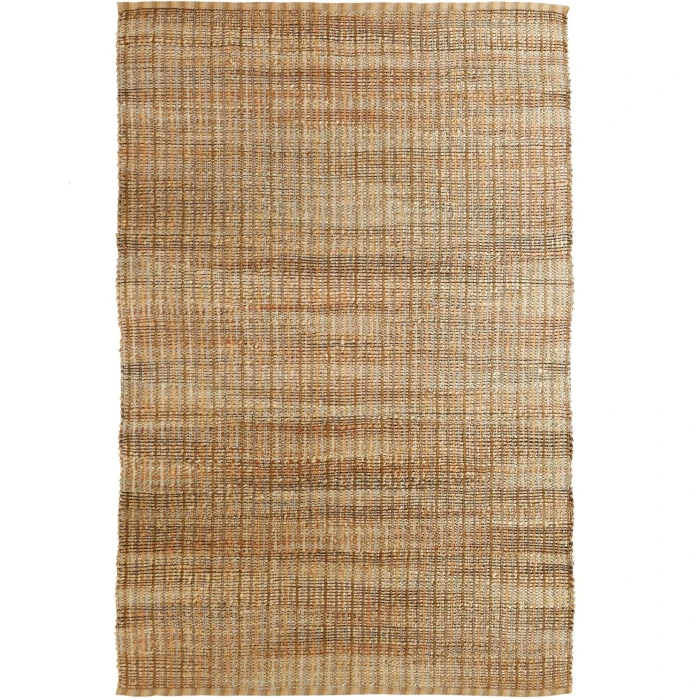 Rugs Town Fiber Natural Jute/Rust 3305 9 ft. X 12 ft. Rect. Rug