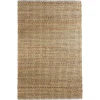 LR Home Natural Fiber Natural/Indigo 03311 7 ft. 9 in. X 9 ft. 9 in. Rect. Rug