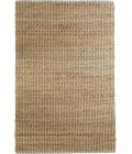 LR Home Natural Fiber Natural/Indigo 03311 7 ft. 9 in. X 9 ft. 9 in. Rect. Rug