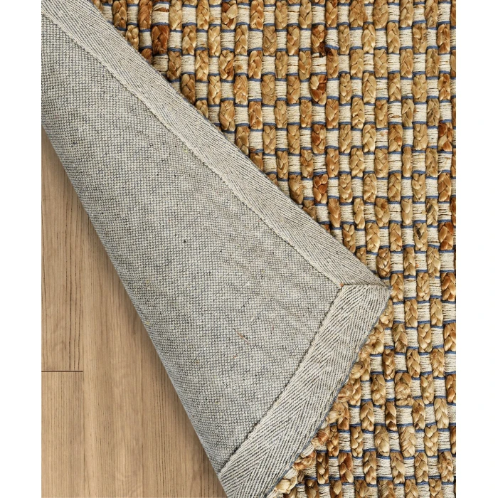 Rugs Town Fiber Natural/Indigo 3311 5 ft. X 7 ft. 9 in. Rect. Rug