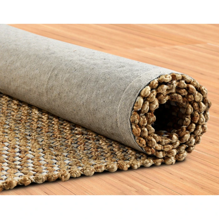 Rugs Town Fiber Natural/Indigo 3311 5 ft. X 7 ft. 9 in. Rect. Rug