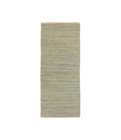 Nathalia NAT-AJ Tan/Blue/Green 2 ft. 6 in. x 7 ft. 9 in. Runner Rug