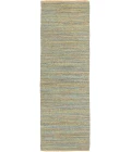 LR Home Natural Fiber Tan/Blue/Green 03313 2 ft. 6 in. X 7 ft. 9 in. Rect. Rug