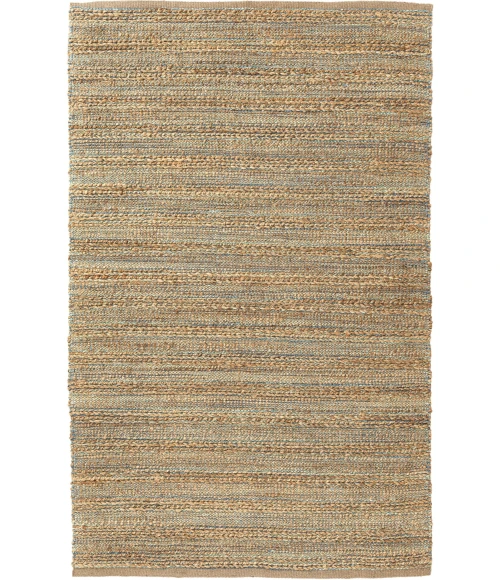 LR Home Natural Fiber Blue NATUR 9ft. x 12ft. Rectangle Rug