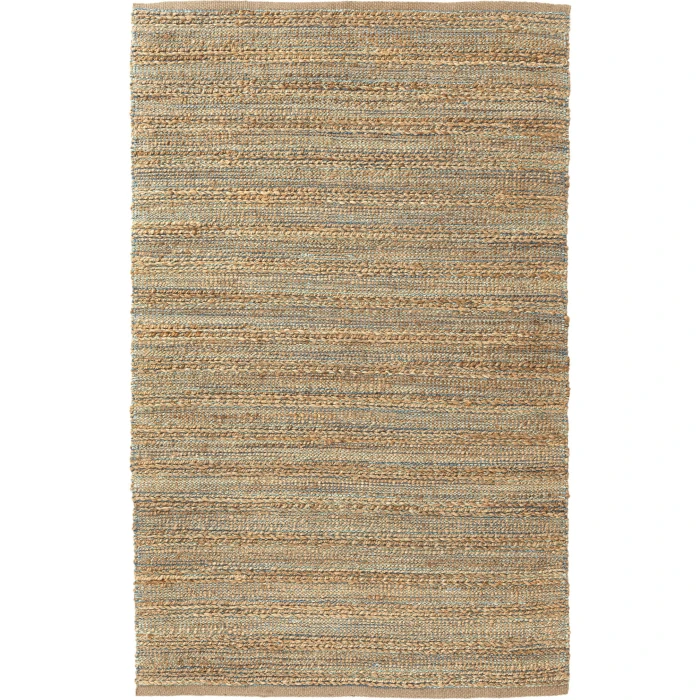 LR Home Natural Fiber Blue NATUR 9ft. x 12ft. Rectangle Rug