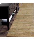 LR Home Natural Fiber Tan/Teal/Gray 03314 2 ft. 6 in. X 7 ft. 9 in. Rect. Rug