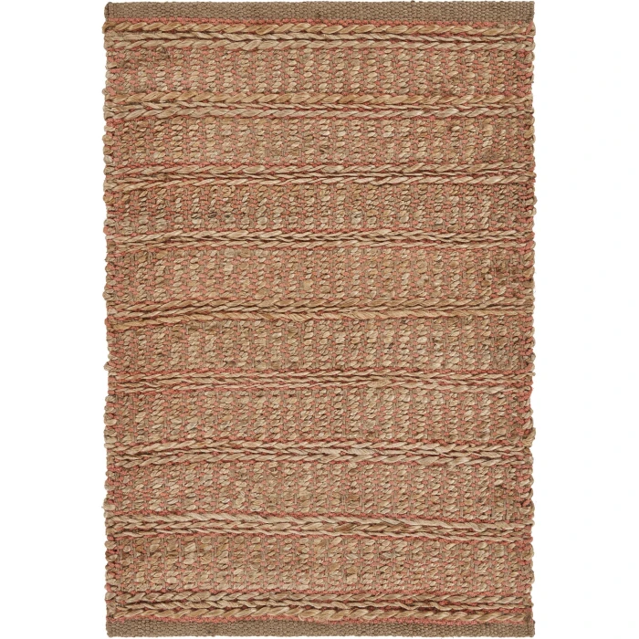LR Home Natural Fiber Tan NATUR 9ft. x 12ft. Rectangle Rug