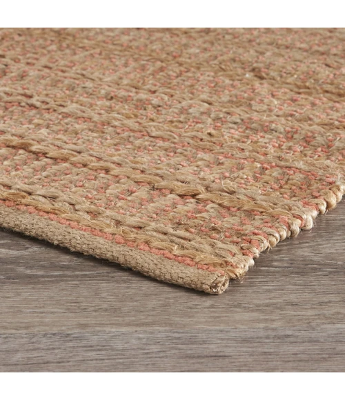 LR Home Natural Fiber Tan NATUR 9ft. x 12ft. Rectangle Rug