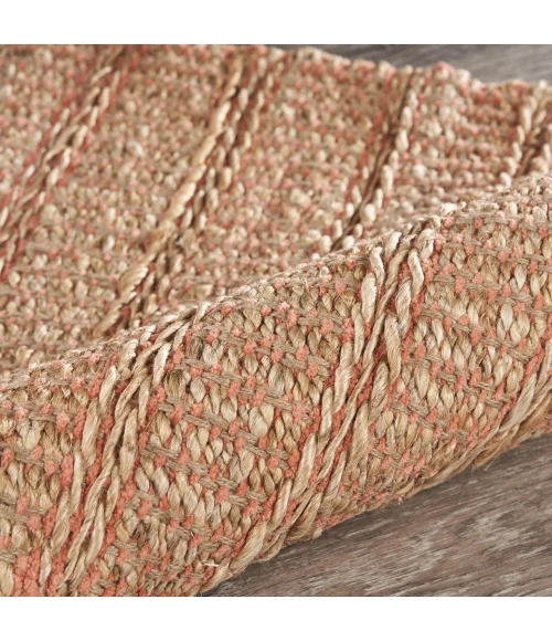 LR Home Natural Fiber Tan NATUR 9ft. x 12ft. Rectangle Rug