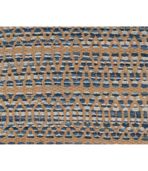 LR Home NATURAL FIBER 3330 Blue 9' X 12' Rect. Rug