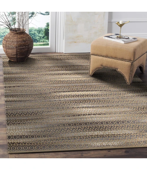 LR Home Natural Fiber Tan NATUR 7ft.9in. x 9ft.9in. Rectangle Rug
