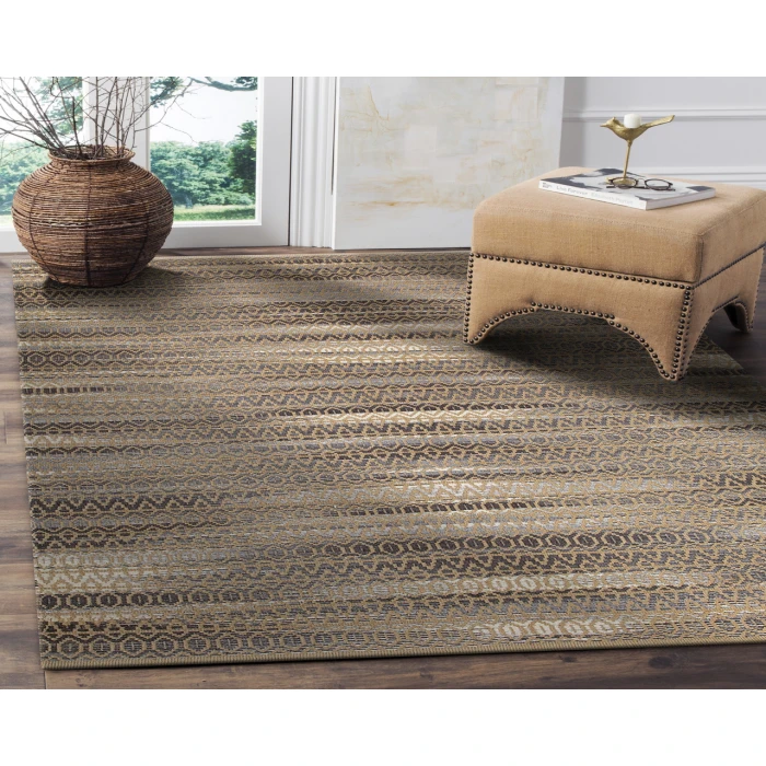 Rugs Town Fiber 3333 Dark Gray 9' X 12' Rect. Rug