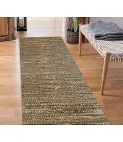 LR Home Natural Fiber Tan/Gray 03336 2 ft. X 3 ft. Rect. Rug