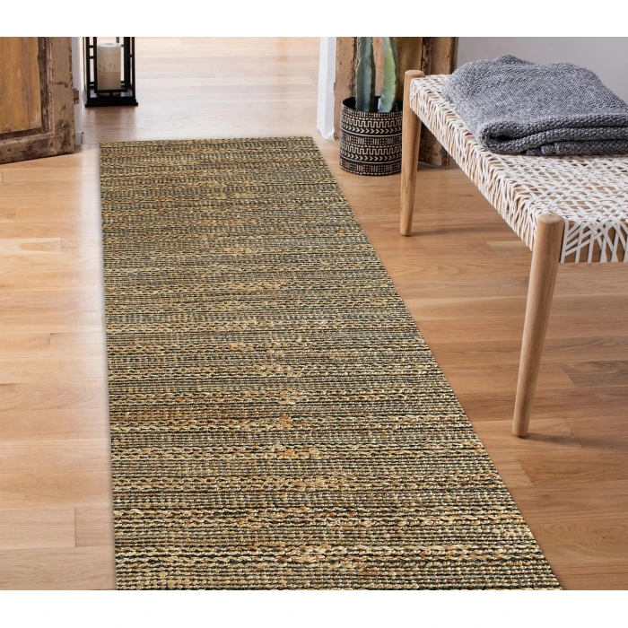 Rugs Town Fiber Tan/Gray 3336 2 ft. 6 in. X 7 ft. 9 in. Rect. Rug